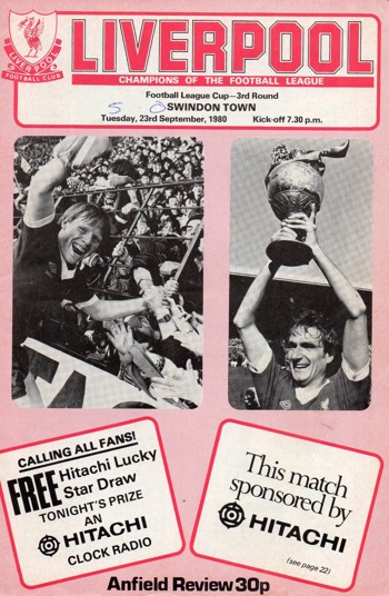 Match programme